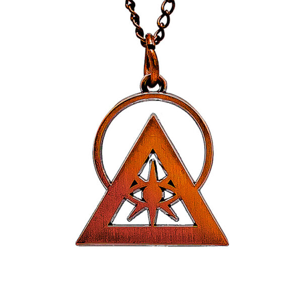 Copper Illuminati Talisman