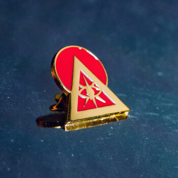 Gold Illuminati Insignia Pin - Image 5